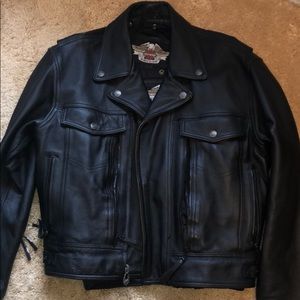 Harley Davidson Men’s Leather L Motorcycle Jacket